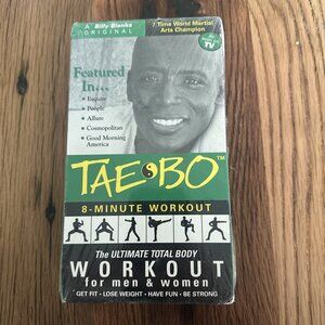 Taebo Via Sealed Billy Blanks Martial Arts Champ New Old Stock Vintage